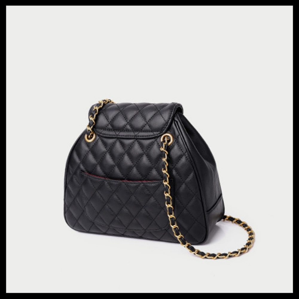 NEW MARGARET Metal Chain Shoulder Bag - Picture 7 of 8